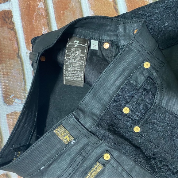 7 FOR ALL MANKIND THE SKINNY SECOND SKIN LACE - Picture 5 of 7